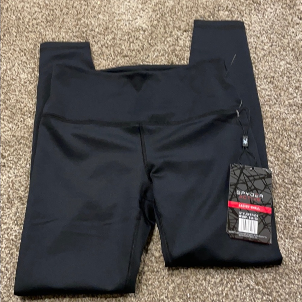 NWT Spyder Fleece Lined Legging